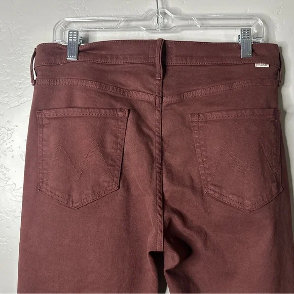 MOTHER Jeans The Mid Rise Dazzler Skimp Fudgesickle Size: 33 NWT
